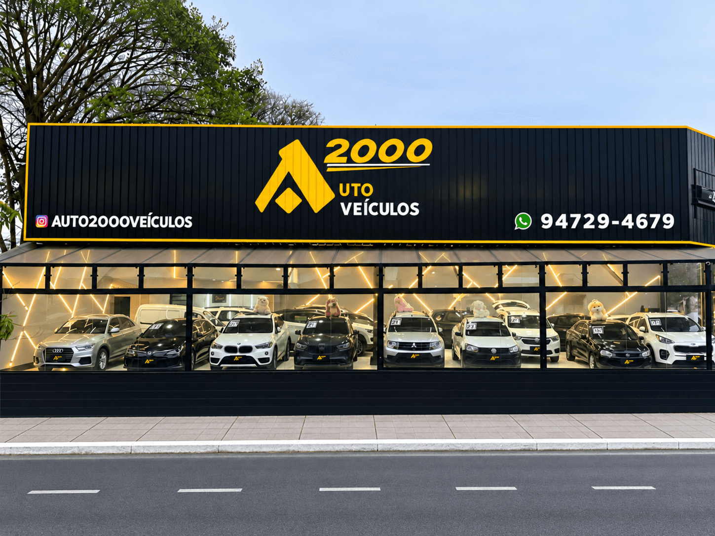 Fachada da loja Auto2000